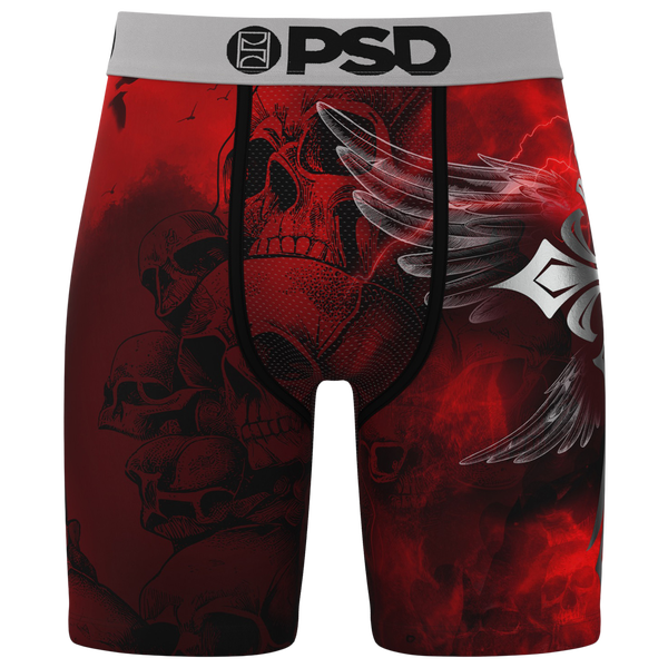 PSD Graphic Briefs - Men's - Black/Red/Silver