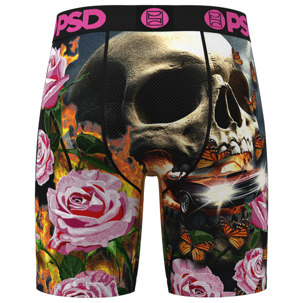 PSD Graphic Briefs - Men's - Black/Pink - Image 2