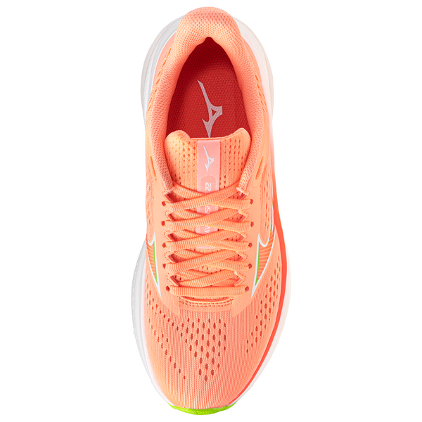 Mizuno Wave Inspire 22 - Women's - Pink/Green - Image 4