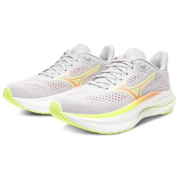 Mizuno Wave Inspire 22 - Women's - Grey/Orange - Image 6