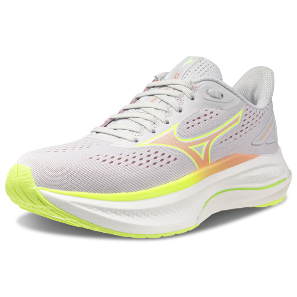 Mizuno Wave Inspire 22 - Women's - Grey/Orange - Image 9