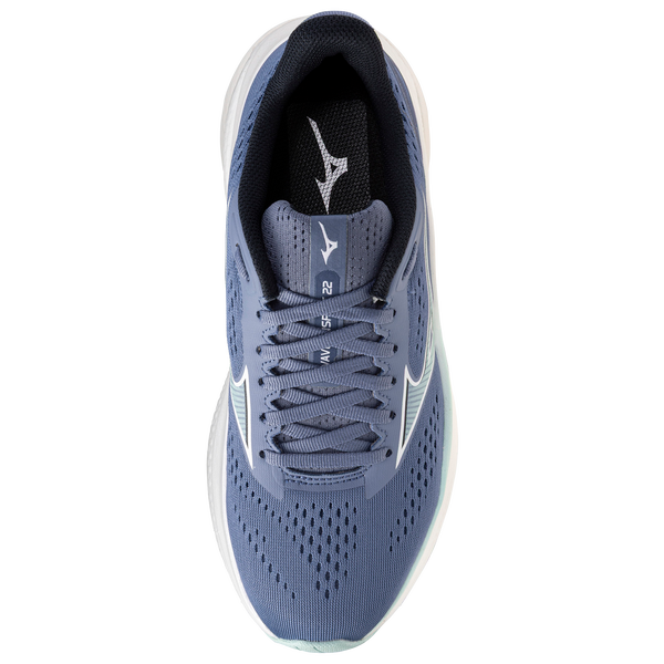Mizuno Wave Inspire 22 Wide - Women's - Purple/Blue - Image 4