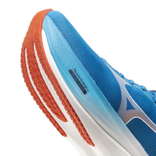 Mizuno Wave Rider 30 - Men's - White/Blue - Image 6