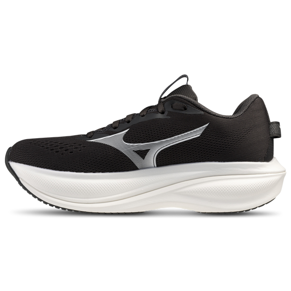 Mizuno Wave Rider 30 - Women's - Black/White - Image 2