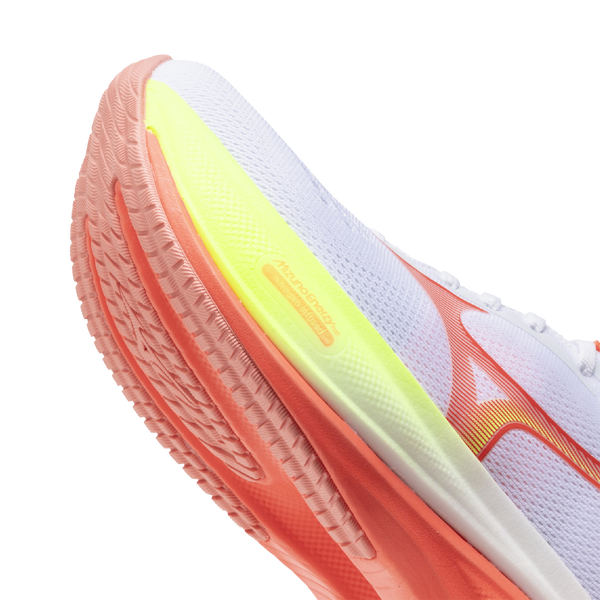 Mizuno Wave Rider 30 D Wide - Women's - White/Pink - Image 7