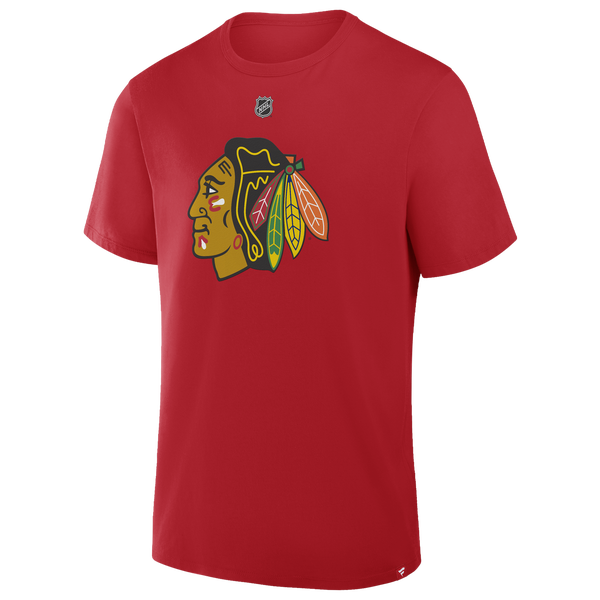 Fanatics Chicago Blackhawks T-Shirt - Men's - Red - Image 3