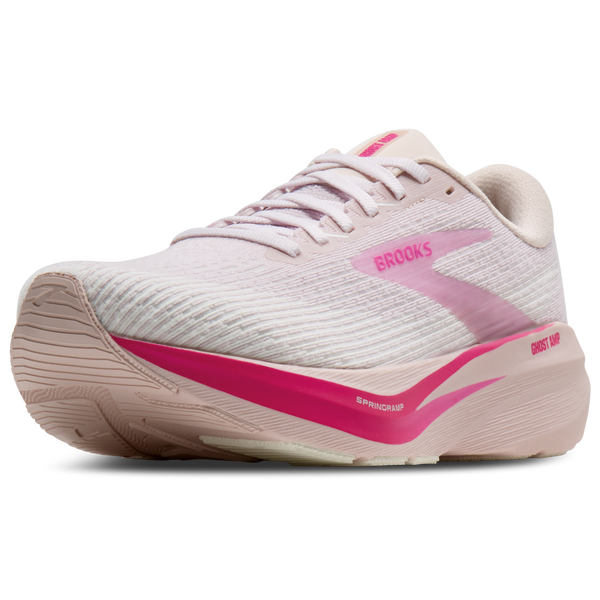 Brooks Ghost Amp - Women's - Pink/Fuschia/Pink - Image 7