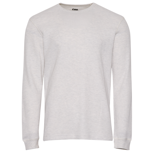 CSG Thermal Long Sleeve T-Shirt - Men's - Oatmeal Heather/Oatmeal Heather