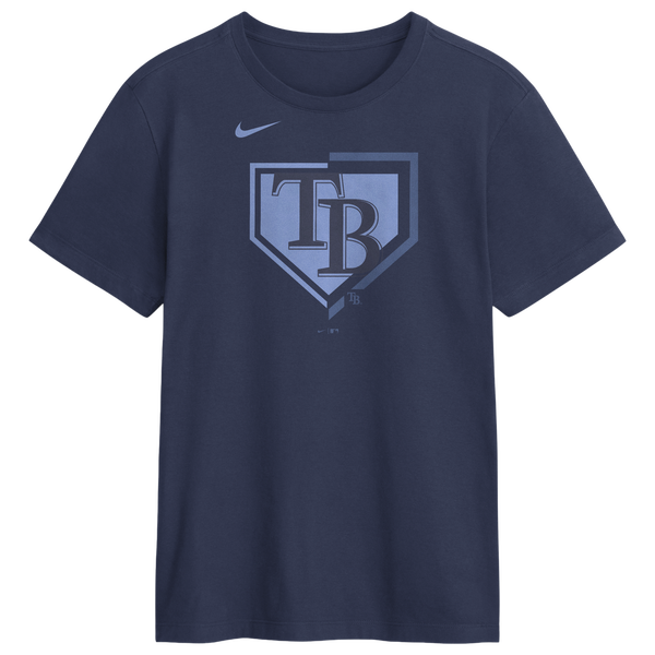 Nike Tampa Bay Rays Icon T-Shirt - Men's - Midnight Navy - Image 4