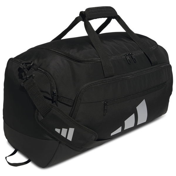 adidas Originals Defender 5 Medium Duffel Bag - Adult - Black/Silver