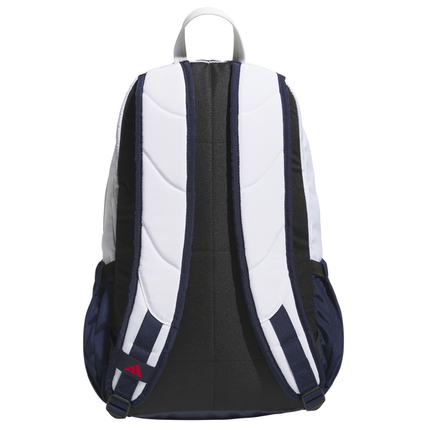 adidas Defender 5 Backpack - Adult - Ruby Red/White/Night Indigo Oure - Image 2