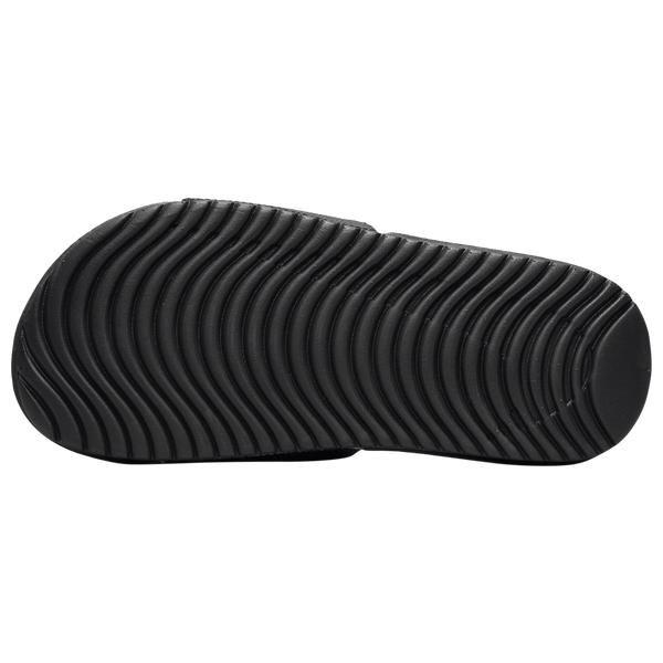 Nike Kawa Slides - Boys' Preschool - Black/White - Image 4