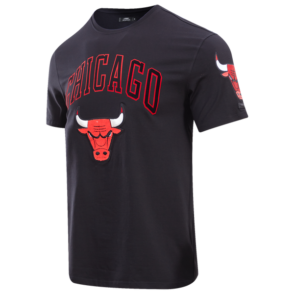 Pro Standard BULLS CLASSIC BRISTLE SJ TEE - Men's - Black - Image 3
