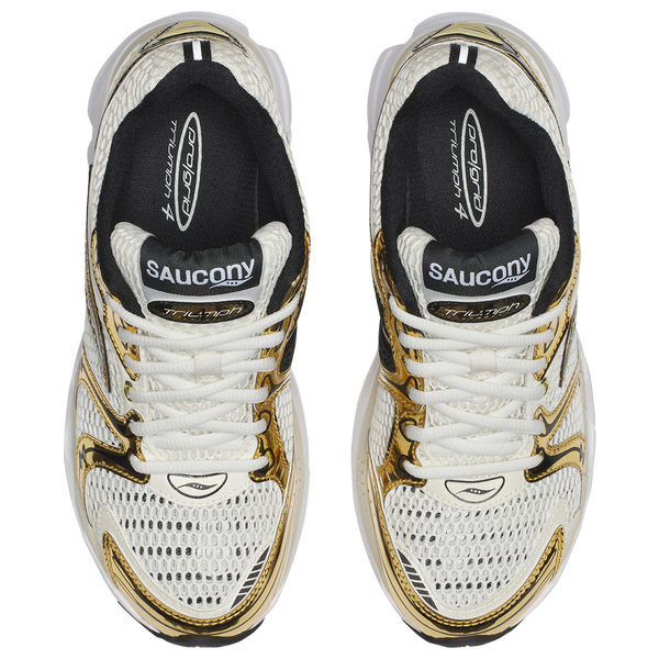 Saucony Progrid Triumph 4 - Women's - Gold/Black - Image 4