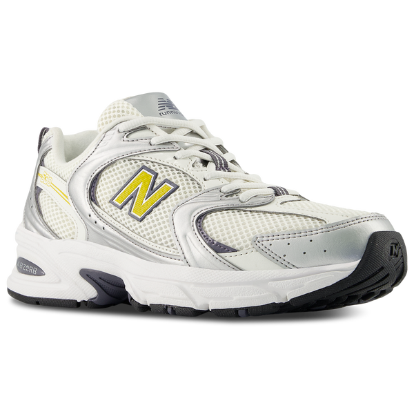 New Balance 530 - Women's - Silver Metallic/Sea Salt/Yellow - Image 5