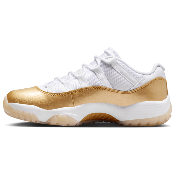 Jordan Retro 11 Low - Women's - White/Gold - Image 2