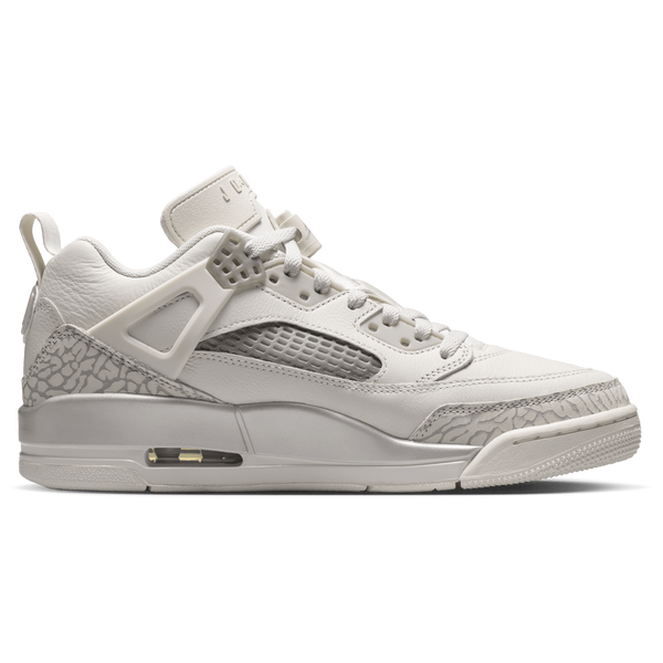 Jordan Spizike Low - Women's - Wolf Grey/Metallic Silver/Swan
