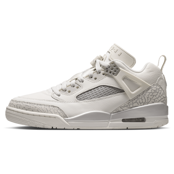 Jordan Spizike Low - Women's - Wolf Grey/Metallic Silver/Swan - Image 2