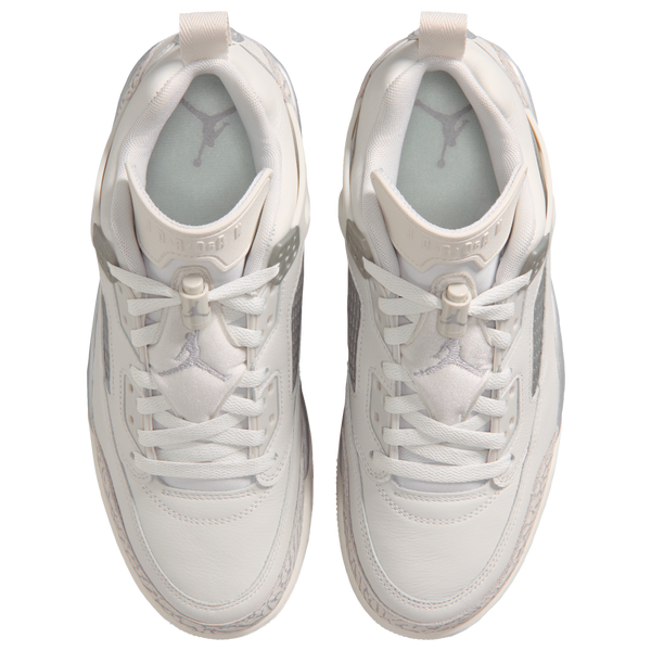 Jordan Spizike Low - Women's - Wolf Grey/Metallic Silver/Swan - Image 4