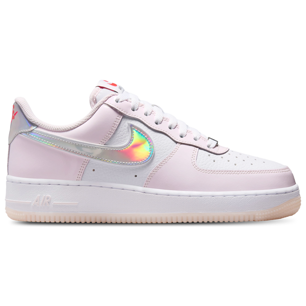 Nike Air Force 1 '07 - Women's - Silver/Pink/White
