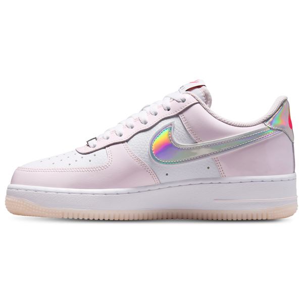 Nike Air Force 1 '07 - Women's - Silver/Pink/White - Image 2