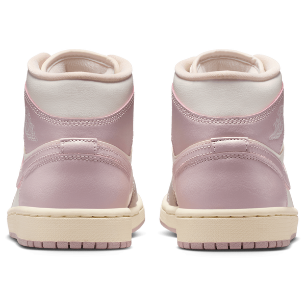 Jordan AJ 1 Mid - Women's - White/Purple - Image 3