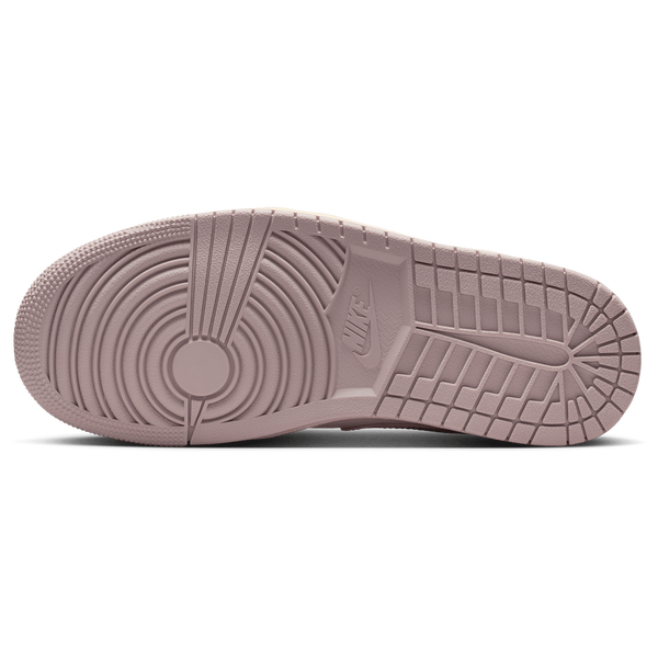 Jordan AJ 1 Mid - Women's - White/Purple - Image 5