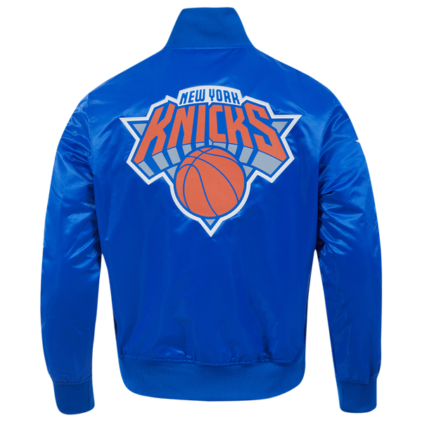 Pro Standard NEW YORK KNICKS SATIN JACKET - Men's - Royal Blue - Image 2