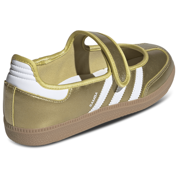 adidas Originals Samba Jane - Women's - Gold/White - Image 3
