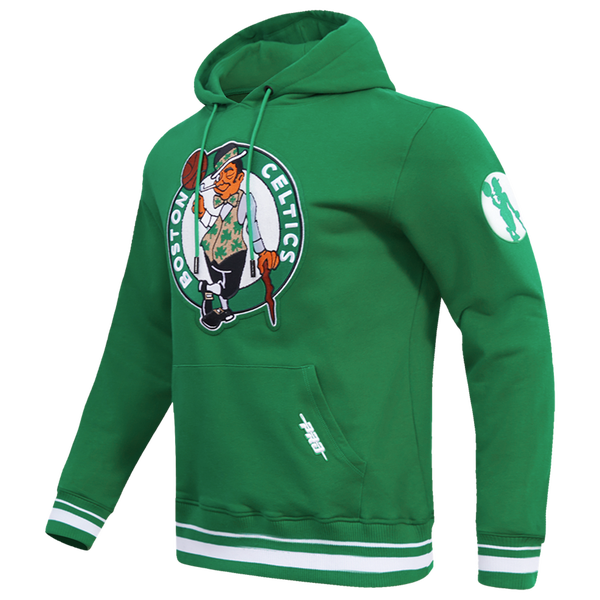 Pro Standard Celtics Pullover Hoodie - Men's - Kelly Green - Image 3