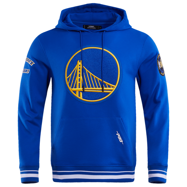 Pro Standard Warriors Pullover Hoodie - Men's - Royal Blue