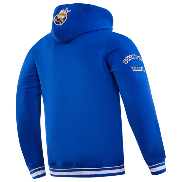 Pro Standard Warriors Pullover Hoodie - Men's - Royal Blue - Image 4
