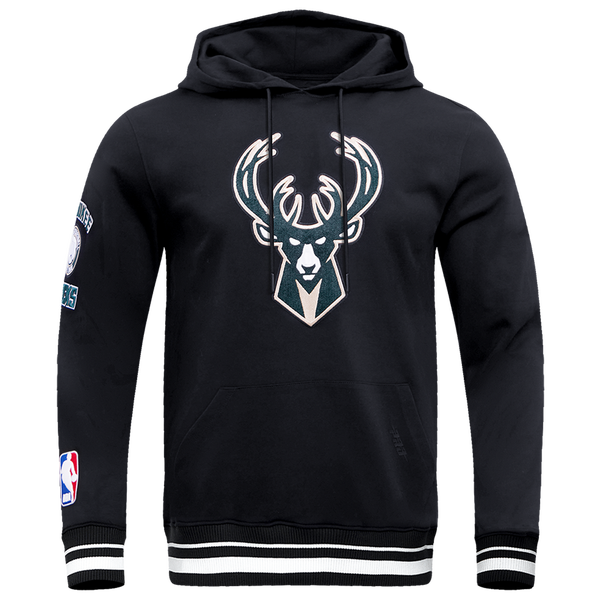Pro Standard BUCKS RETRO CLASSIC FLC PO HOODIE - Men's - Black