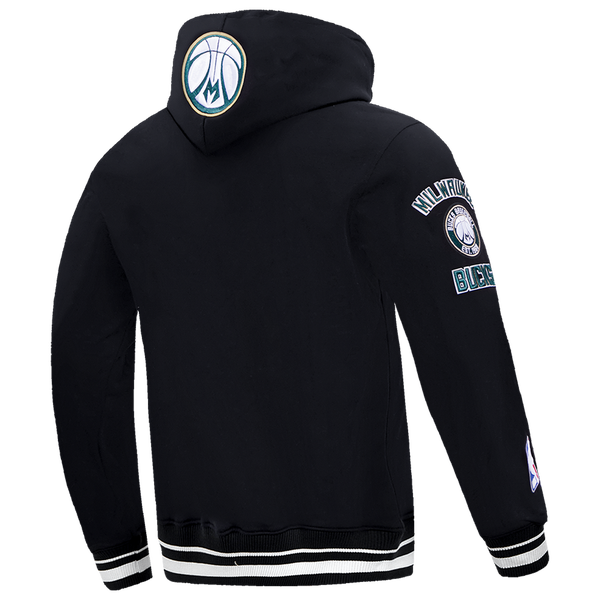 Pro Standard BUCKS RETRO CLASSIC FLC PO HOODIE - Men's - Black - Image 4