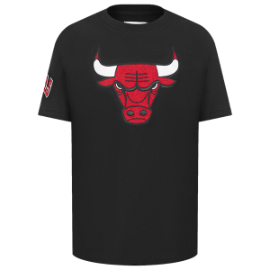 Pro Standard Chicago Bulls Retro Classic SS T-Shirt - Boys' Grade School - Black