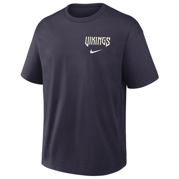 Nike Vikings Rival Short Sleeve T-Shirt - Men's - Purple - Image 2