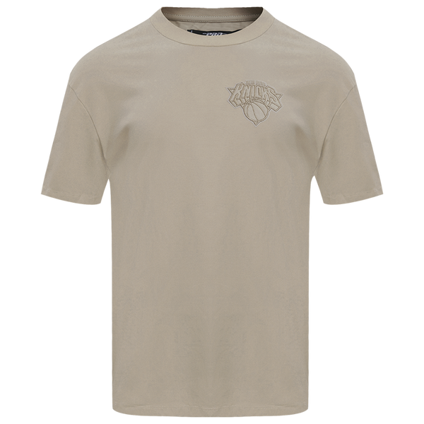 Pro Standard KNICKS NEUTRAL CJ DROP SHOULDER TEE - Men's - Taupe