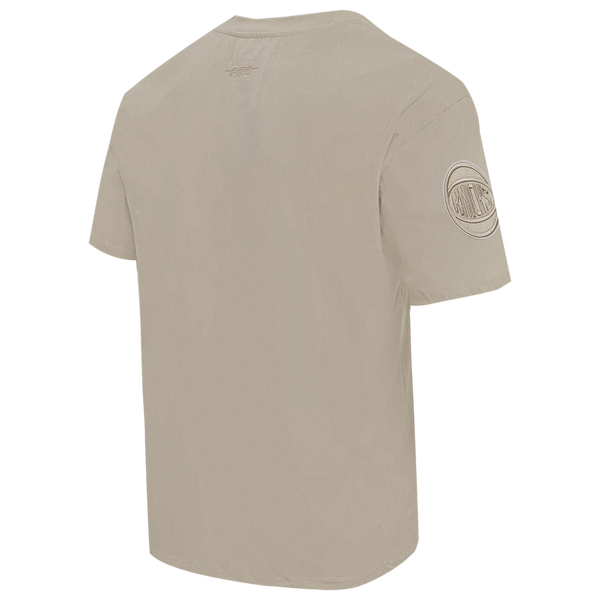Pro Standard KNICKS NEUTRAL CJ DROP SHOULDER TEE - Men's - Taupe - Image 4