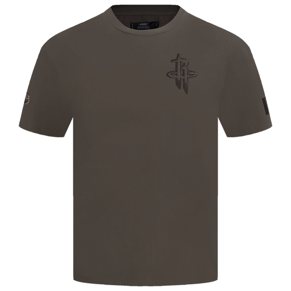 Pro Standard ROCKETS NEUTRAL CJ DROP SHOULDER TEE - Men's - Dark Taupe