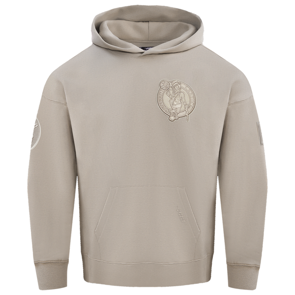 Pro Standard CELTICS NEUTRAL DROP SHOULDER FLC PO HOODIE - Men's - Taupe
