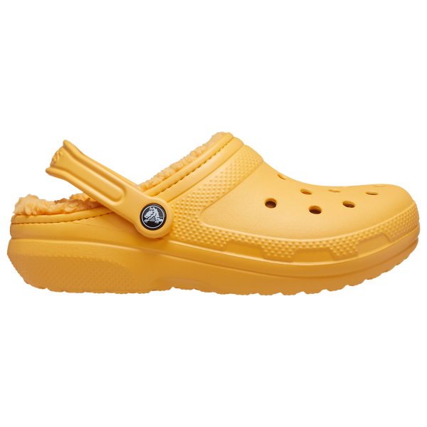 Crocs Classic Lined Clogs - Men's - Sherbert Orange/Sherbert Orange