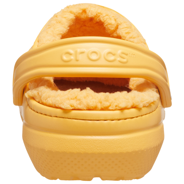 Crocs Classic Lined Clogs - Men's - Sherbert Orange/Sherbert Orange - Image 3
