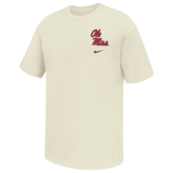 Nike Ole Miss Primary LC Short-Sleeve T-Shirt - Men's - White