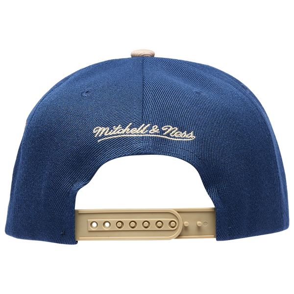 Mitchell & Ness Astros Navy & Tan Pro Pinch Cap - Adult - Tan/Navy - Image 4