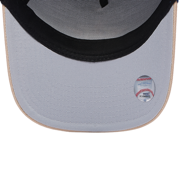 Mitchell & Ness Astros Navy & Tan Pro Pinch Cap - Adult - Tan/Navy - Image 5