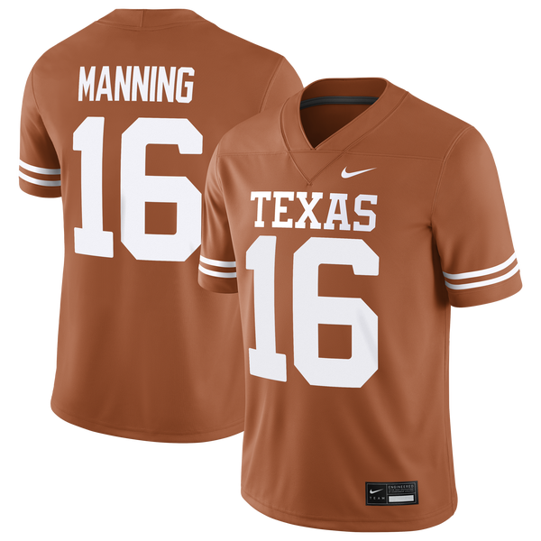 Nike NCAA University of Texas Football Jersey - Men's - Desert Orange
