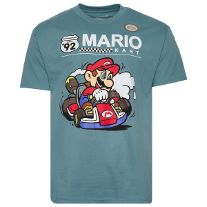 Graphic Tees Mario Kart T-Shirt - Men's - Blue