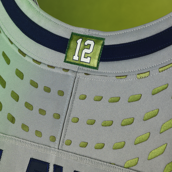Nike Seahawks NFL Rival JS11 Limit Jersey - Men's - Grey - Image 6