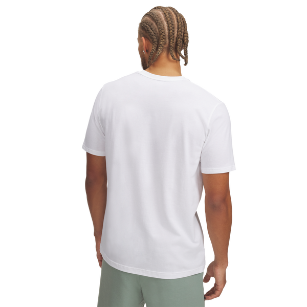 Under Armour Icon Tee - Men's - White/White - Image 2