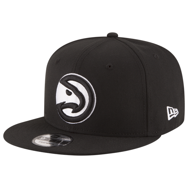 New Era Hawks 9Fifty Snapback Cap - Men's - White/Black - Image 2